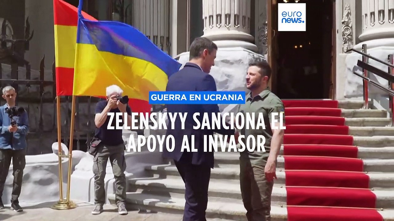 Zelenski anuncia un nuevo paquete de sanciones contra los que "apoyan al agresor"
