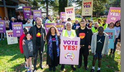 Yes campaign event for the Voice at Salthouse Community Centre