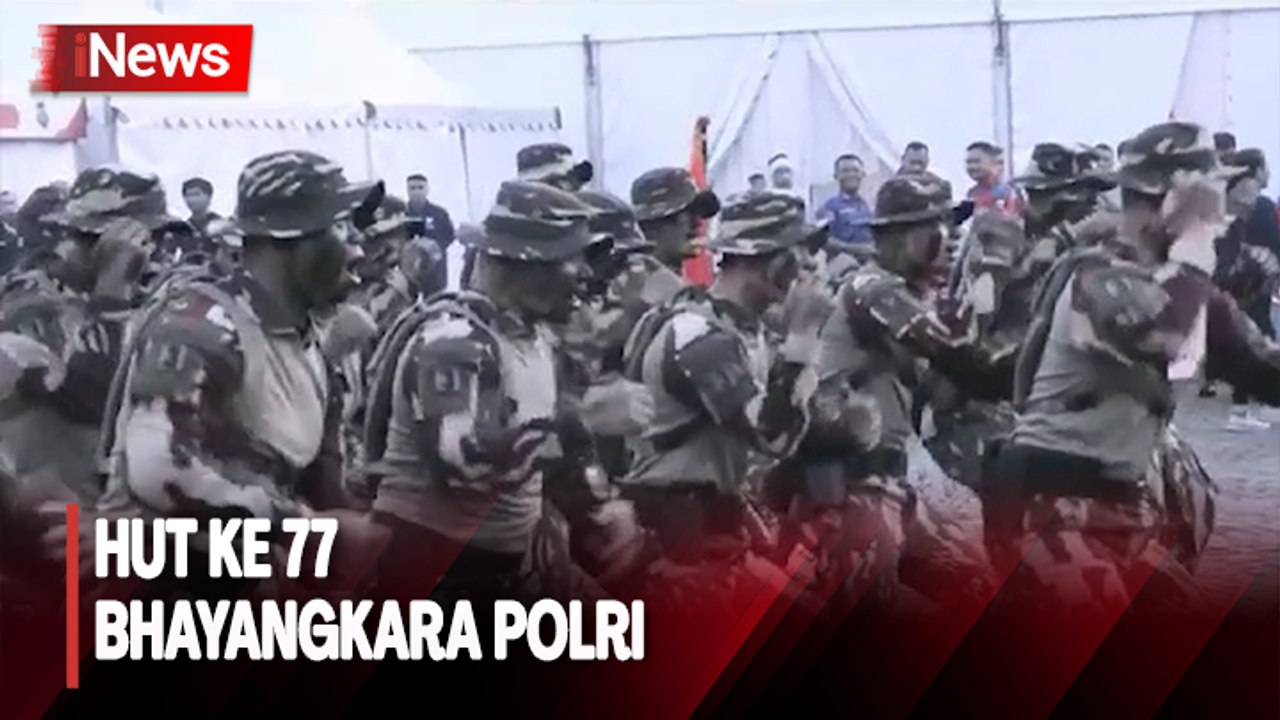 Juara 1 Lomba Gerak Jalan Polri, Group 3 Kopassus Berkibar di Monas