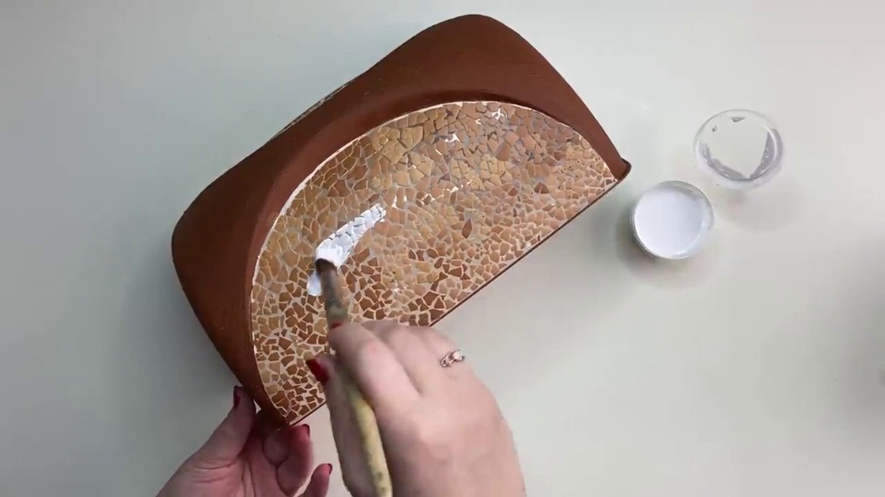DIY Plastic bread box decor