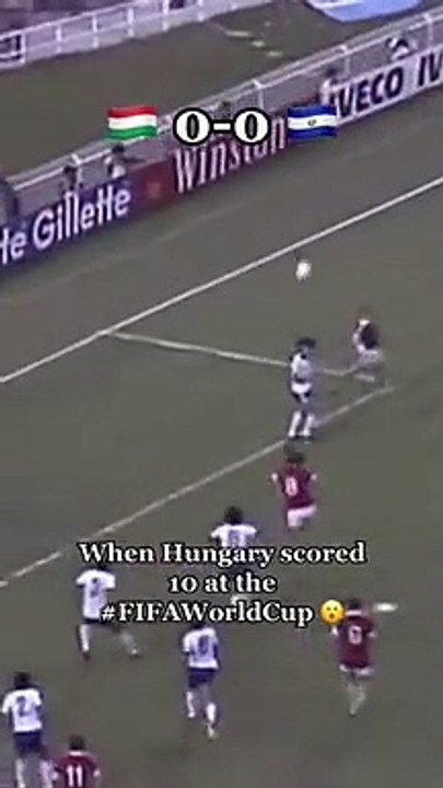 The only time a team has scored 10 goals in a FIFA World Cup match
