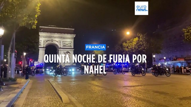 La quinta noche de disturbios en Francia se salda con más de 700 detenidos y 45 agentes heridos