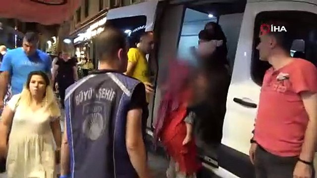 Yavuz dilenci zabıtayı bastırdı