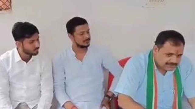 भिण्ड: एक दिवसीय दौरे पर राष्ट्रीय युवा सचिव, भाजपा पर निशाना साधा