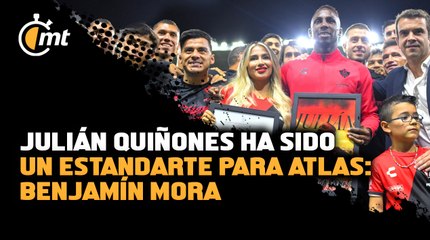 Julián Quiñones ha sido un estandarte para Atlas: Benjamín Mora