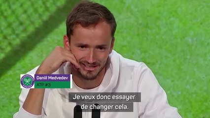 Wimbledon - Medvedev veut changer ses mauvaises stats sur le gazon anglais