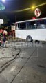 #Preliminar Una mujer en situación de calle murió luego de ser atropellada por un autobús de transporte de personal en las inmediaciones de la glorieta del Artesano, en Guadalajara #GuardiaNocturna