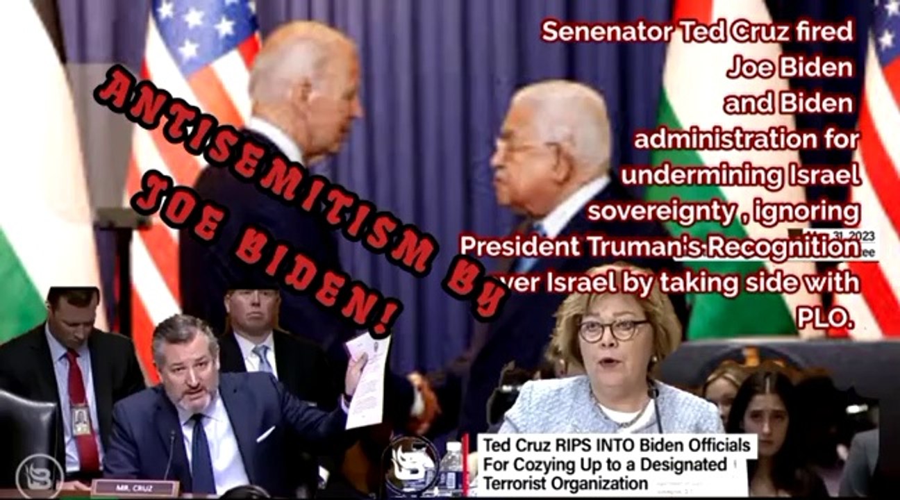 BREAKING ANTISEMITIC NEWS |`Ted Cruz Accuses Biden Admin Of Engaging With Terrorists Who Murder Americans & Israelis