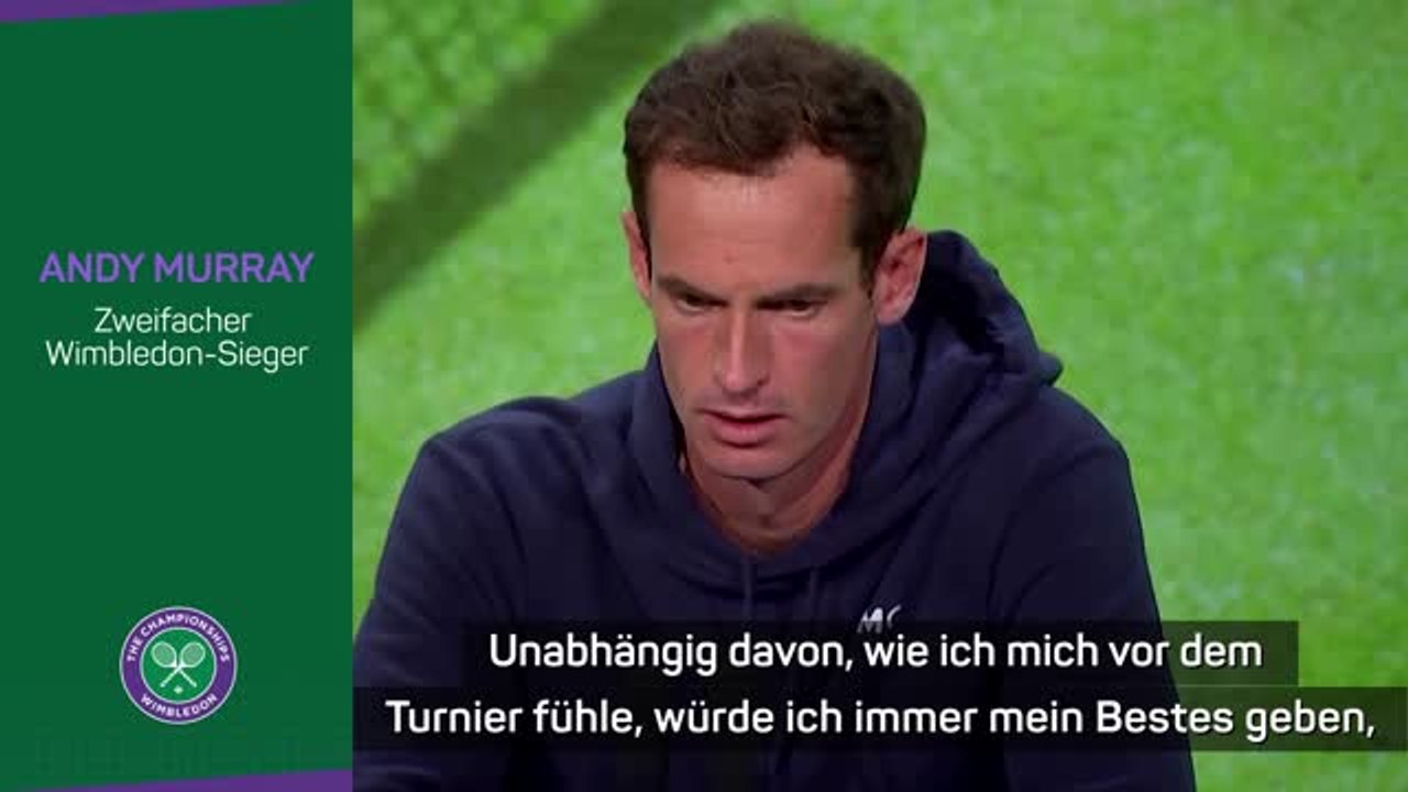 Murray: 'Man weiß nicht, wie oft man noch hier ist'