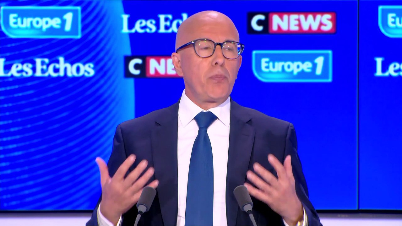 "Les insoumis sont des dangers pour la République" : face aux émeutes, Eric Ciotti dénonce le discours de l'extrême gauche