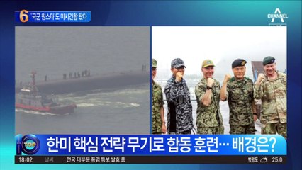 ‘국군 원스타’도 미시건함 탔다