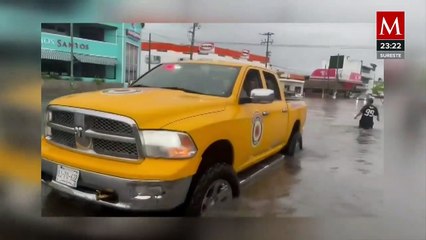 Desastre en Mazatlán: Tormenta Tropical Beatriz paraliza la ciudad, dejando calles bajo el agua