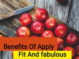 Benefits Of Apple || Fit and fabulous