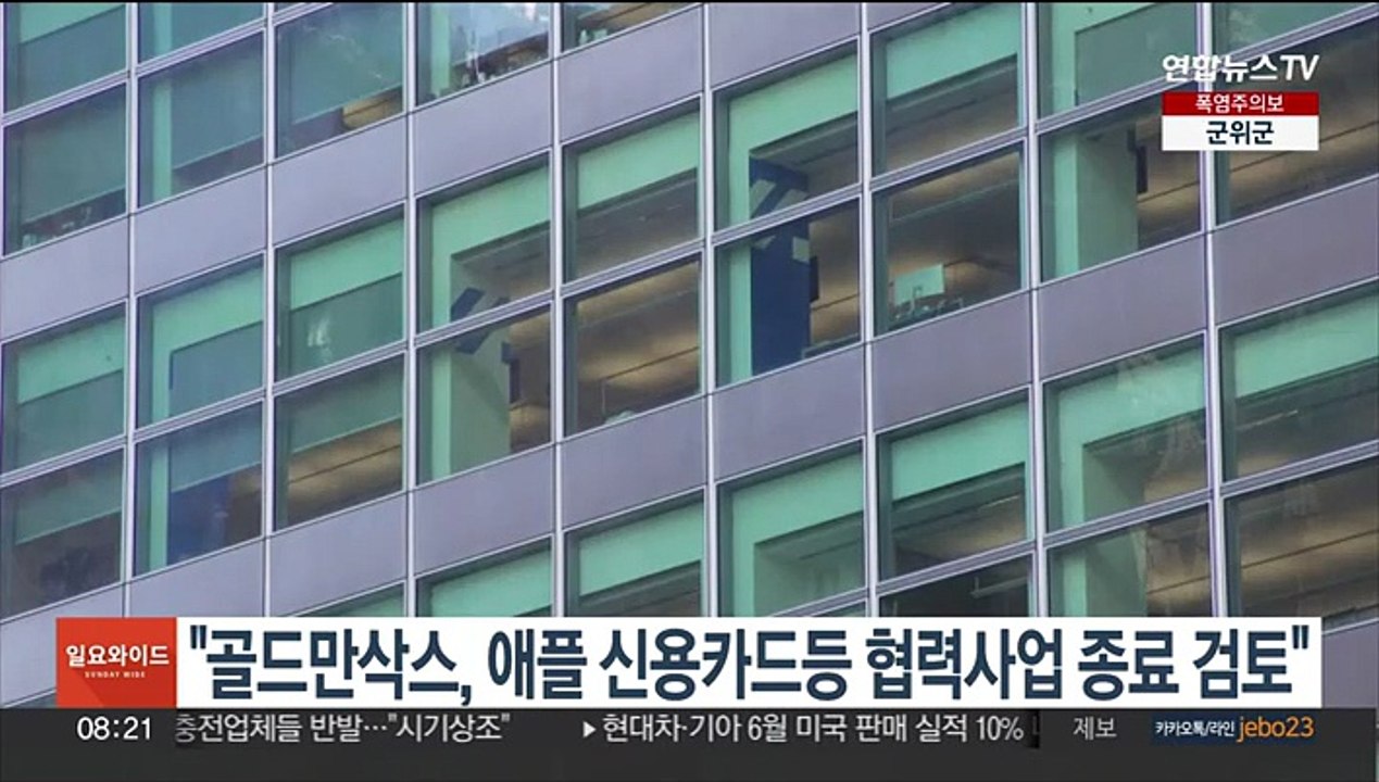 "골드만삭스, 애플 신용카드 등 협력사업 종료 검토"