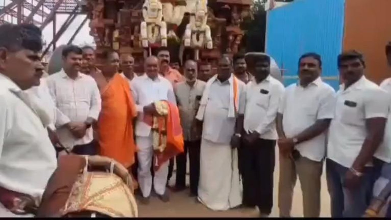 ನವಜೋಡಿಗಳಿಗೆ ಶುಭ ಹಾರೈಸಿದ ಸಿ.ಪುಟ್ಟರಂಗಶೆಟ್ಟಿ