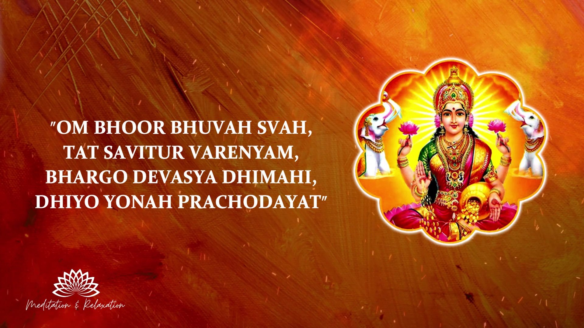 ️ Gayatri Mantra 108 Times | Powerful and Miraculous Om Bhur Bhuva Swaha |  With Lyrics - video Dailymotion