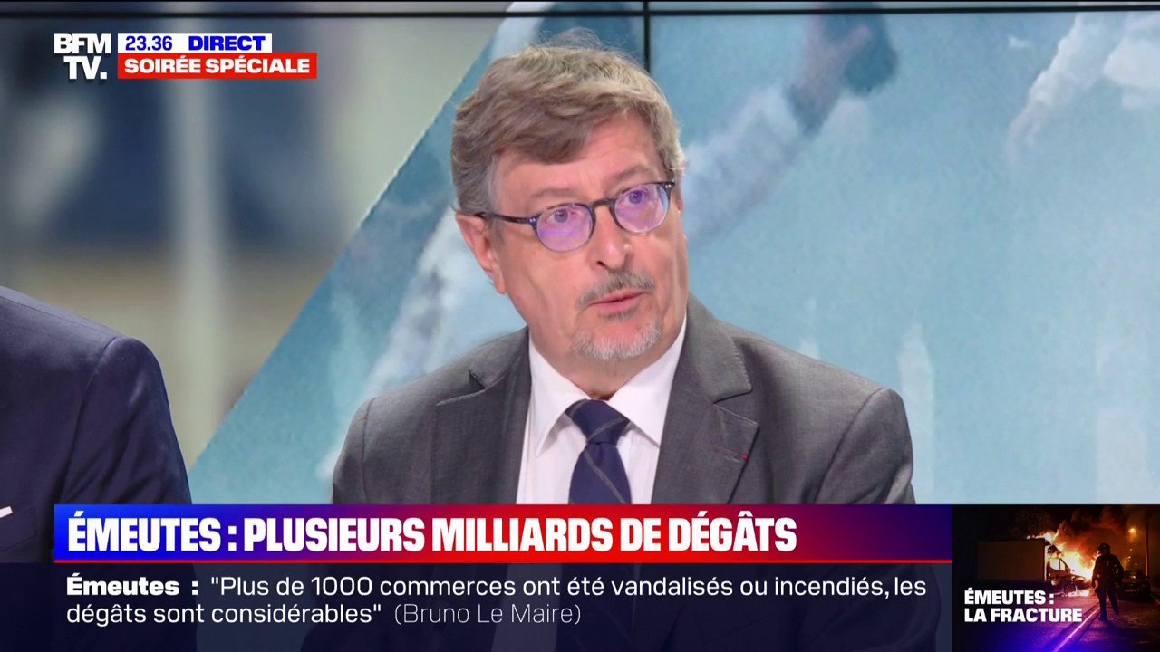 Émeutes: "On n'a pas fait le travail qu'il fallait en termes de politique de la ville", pour le préfet honoraire Michel Aubouin
