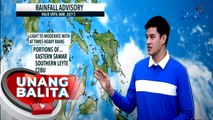 Rainfall advisory, nakataas ngayon sa ilang bahagi ng Visayas; Easterlies, nakakaapekto pa rin ngayon sa Visayas at eastern portion ng Mindanao - Weather update today as of 6:15 a.m. (July 5, 2023)| UB