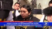 Ofrecen S/50 mil por dueña de contenedor donde dos jóvenes murieron encerrados en incendio de Galería Nicolini