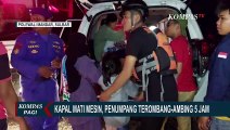 Kapal Alami Mati Mesin di Perairan Polewali Mandar, 36 Penumpang Berhasil Diselamatkan Usai 5 Jam