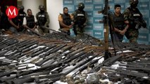 Celaya encabeza el decomiso de armas largas en el estado de Guanajuato