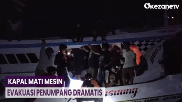Kapal Mati Mesin, Puluhan Peziarah Terombang-ambing di Laut Polewali Mandar