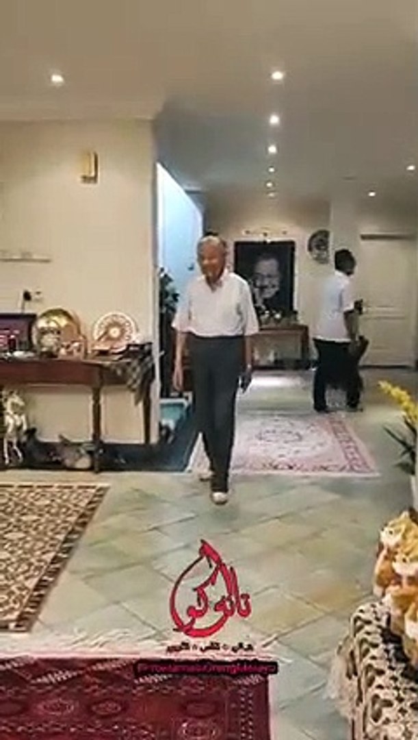 敦马  老慕 见面了 商《马来人宣言》运动