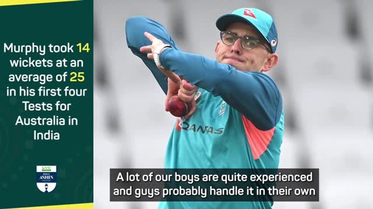 Murphy expecting hostile England crowd as Ashes...