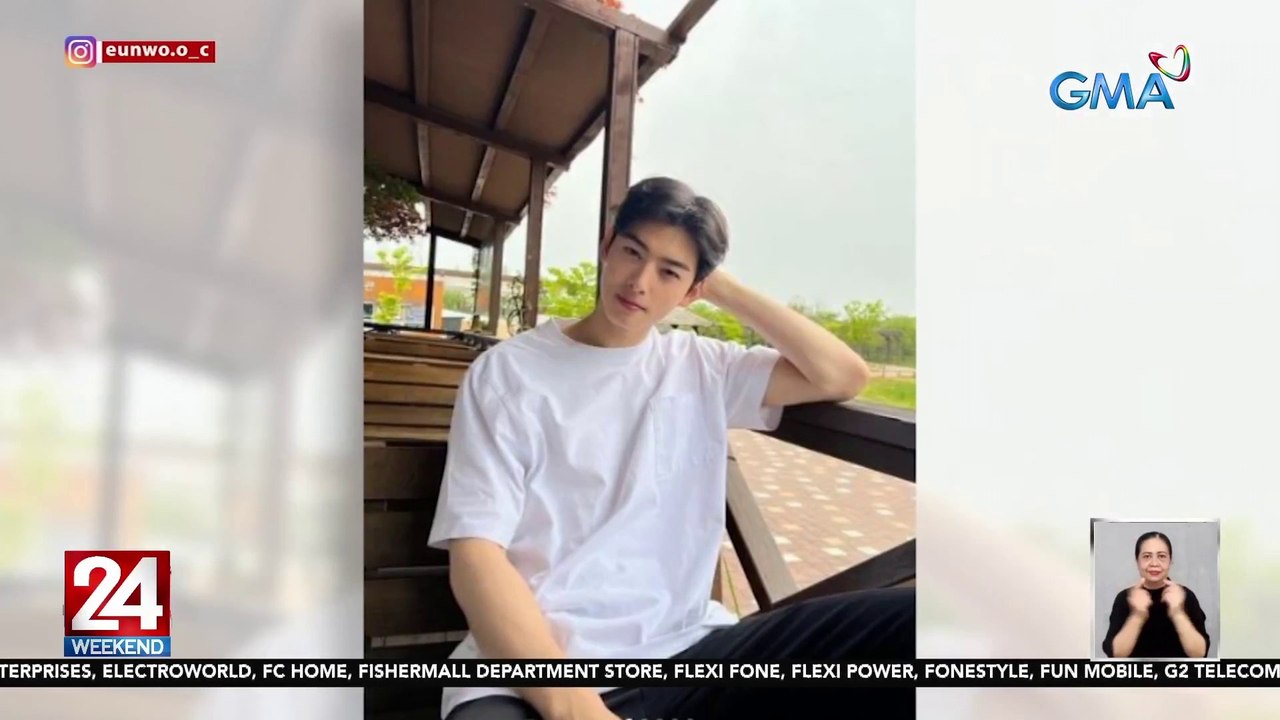 South Korean heartthrob Cha Eun Woo, balik-bansa para sa isang fan meeting | 24 Oras Weekend