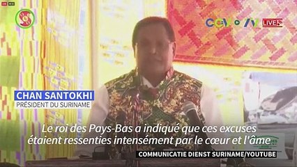 Le roi des Pays-Bas présente ses excuses pour l'esclavage