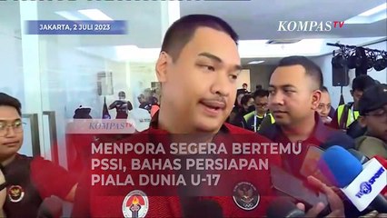 下载视频: Menpora Dito Bakal Secepatnya Rapat dengan PSSI Bahas Persiapan Piala Dunia U-17