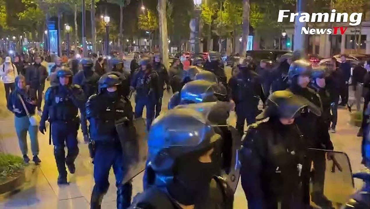 #BREAKING: Riots, Arsons to Looting in Paris