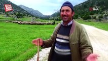 Konya'da Gölcük yaylasında 6 yaşından beri hayvancılık yapıyor
