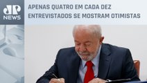 Quase metade da população não acredita em mudanças positivas no governo Lula, diz pesquisa