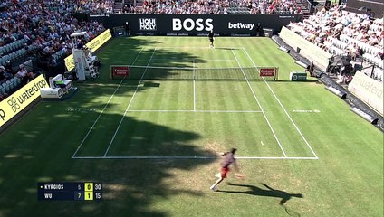Wu - Kyrgios : Le résumé
