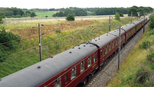 The Flying Scotsman visits Doncaster - 30 June