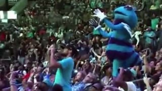 Hugo the Hornet is not happy with the pick