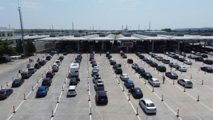 Kapıkule’de gurbetçi yoğunluğu