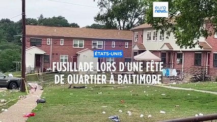 Fusillade à Baltimore : au moins 2 morts et une trentaine de blessés selon la police