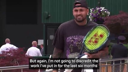 Kyrgios reflects on 'brutal' 2023 ahead of Wimbledon return