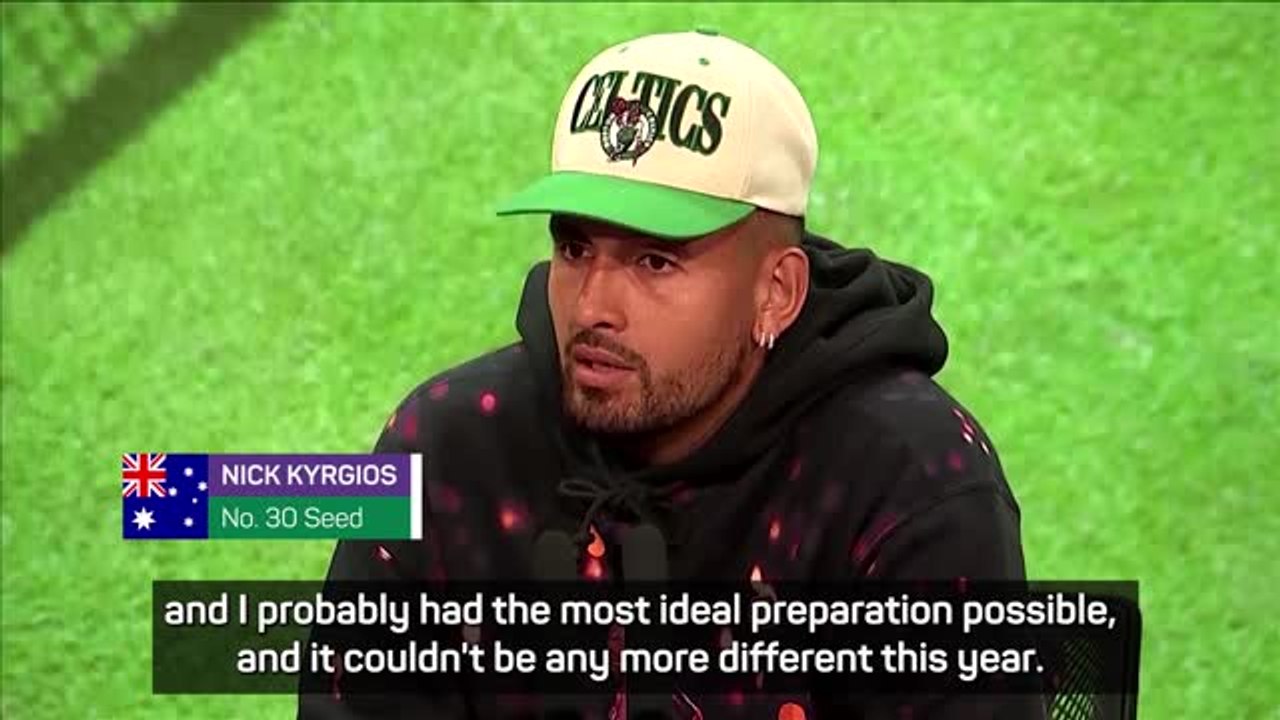 Kyrgios reflects on 'brutal' 2023 ahead of Wimbledon return