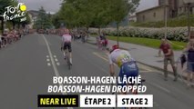 Boasson-Hagen dropped  - Stage 2 - Tour de France 2023