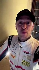 Bernardo Sousa orgulhoso por subir ao pódio no rally em Castelo Branco.