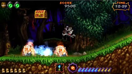 PPSSPP v0.8 Windows 64bits - Ultimate Ghosts'n Goblins - FIRST STAGE with Sound
