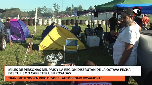 Miles de personas del país y la región disfrutan de la octava fecha del Turismo Carretera en Posadas