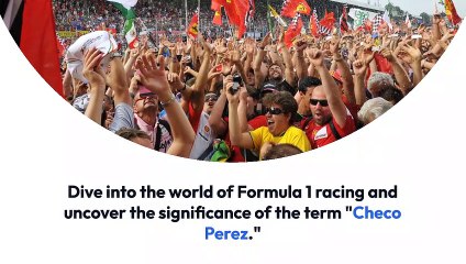 What Does 'Checo Perez' Really Mean? Discover the Story Behind the Name 🏎️