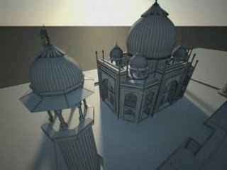 Test Anim TajMaHal 3D