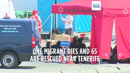 One migrant has died after attempting to cross to Tenerife on Sunday