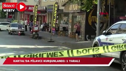 Kartal'da pilavcı kurşunlandı
