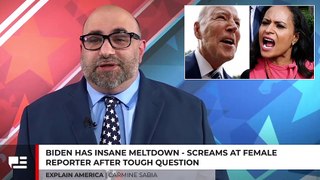 Biden Has Insane Meltdown - Screams At Female Reporter After Tough Question